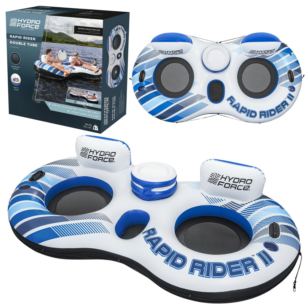 Bestway 43113 Rapid Rider II 2-persoons luchtbed met koelfunctie