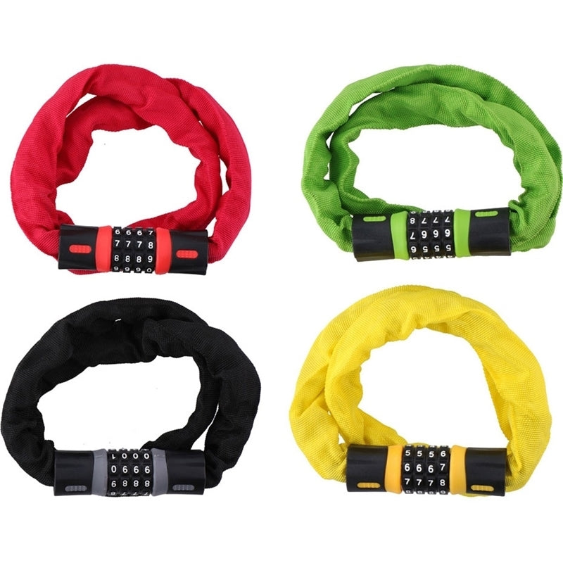 Dunlop - Kabelslot met cijfercombinatie (zwart) (2)