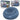 Opblaasbare blauwe stoel Bestway 75154