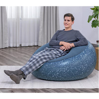 Opblaasbare blauwe stoel Bestway 75154 (3)