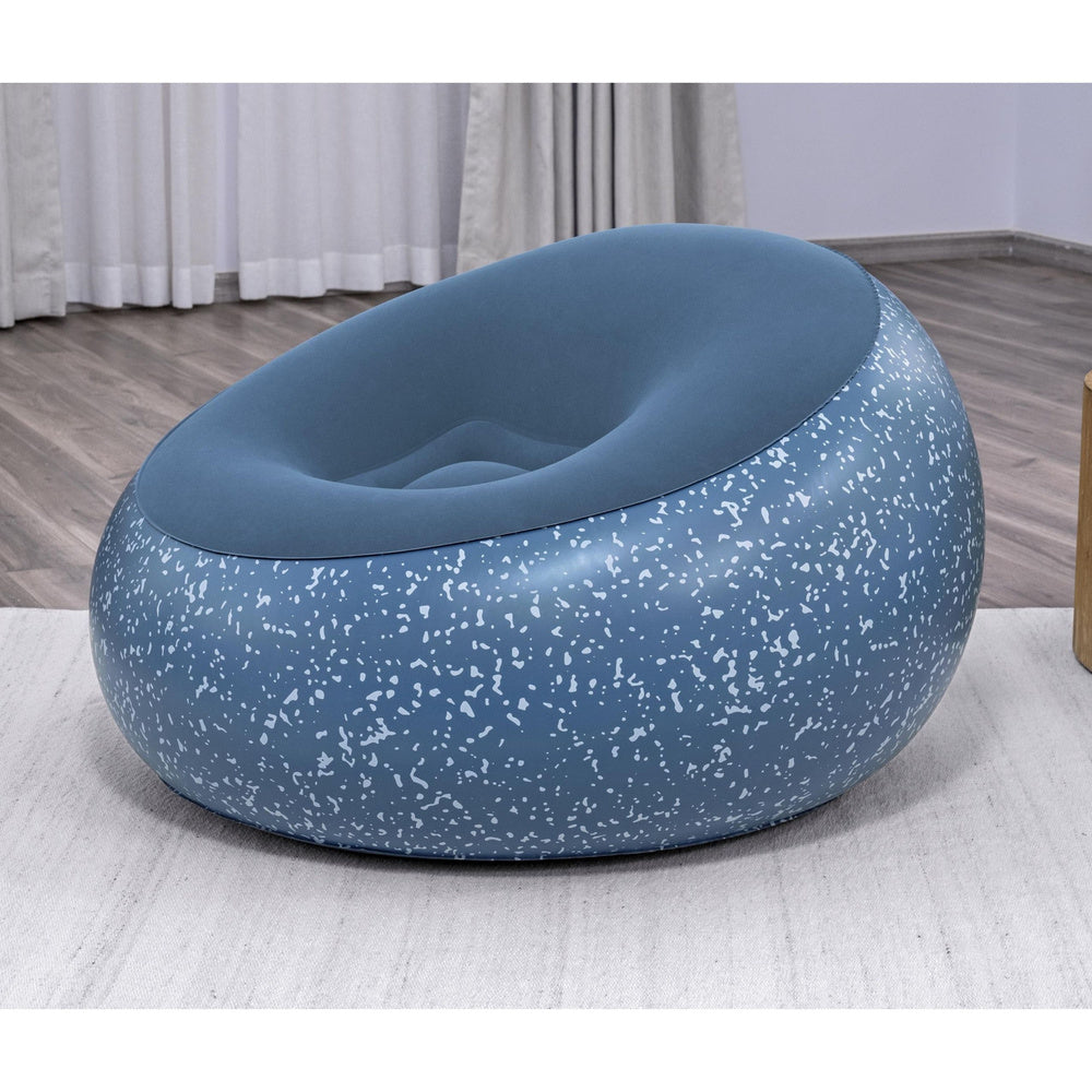 Opblaasbare blauwe stoel Bestway 75154 (4)