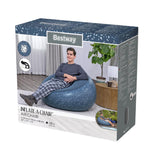 Opblaasbare blauwe stoel Bestway 75154 (5)