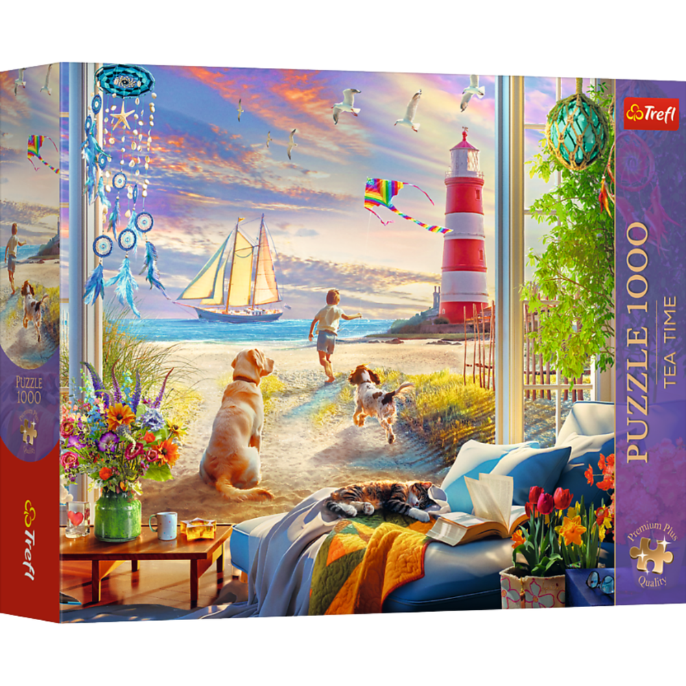 Puzzel - 1000 - Tea Time: Zomerbries - Trefl 12115
