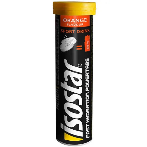 Isostar Powertabs Snelle Hydratatie Sinaasappel 10x12g