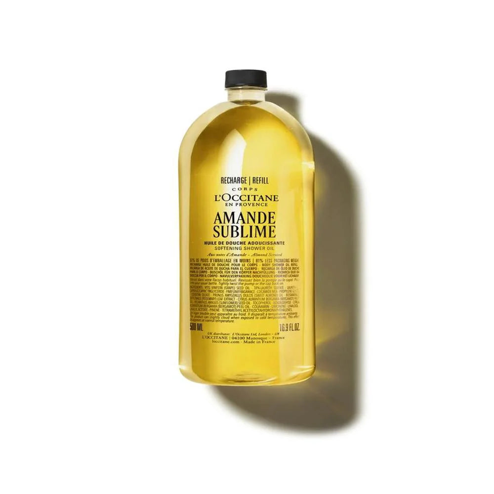 L'Occitane Amandel Doucheolie 500ml Navulling