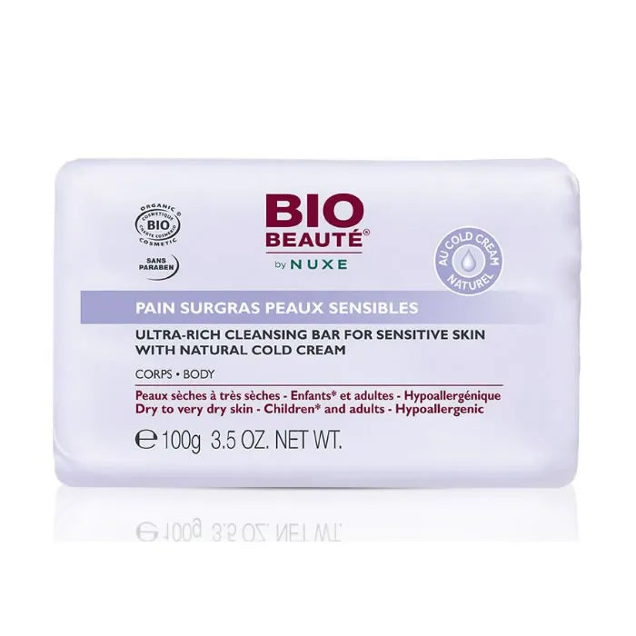 Nuxe Bio Beauté Overvetende Zeep Voor De Gevoelige Huid 100g