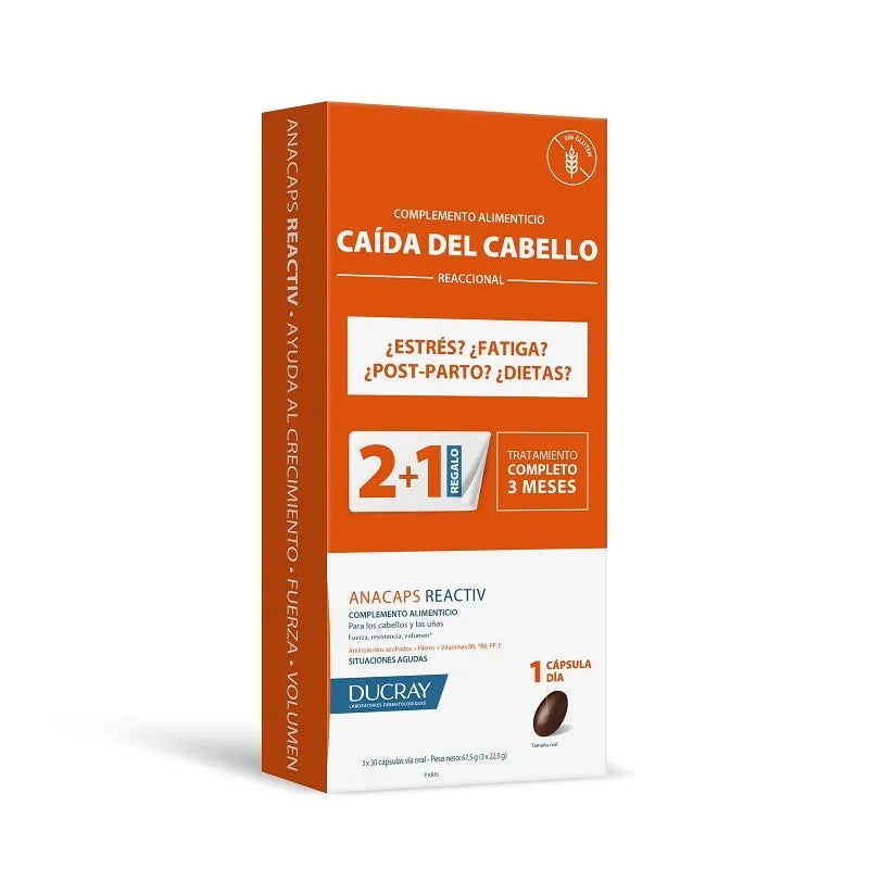 Ducray Anacaps Reactiv 3x30 capsules