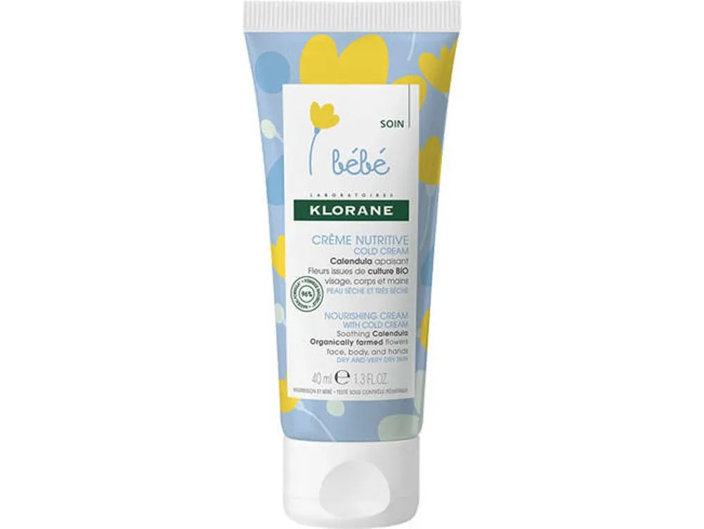 Klorane Bébé Voedende Crème met Cold Cream 40ml
