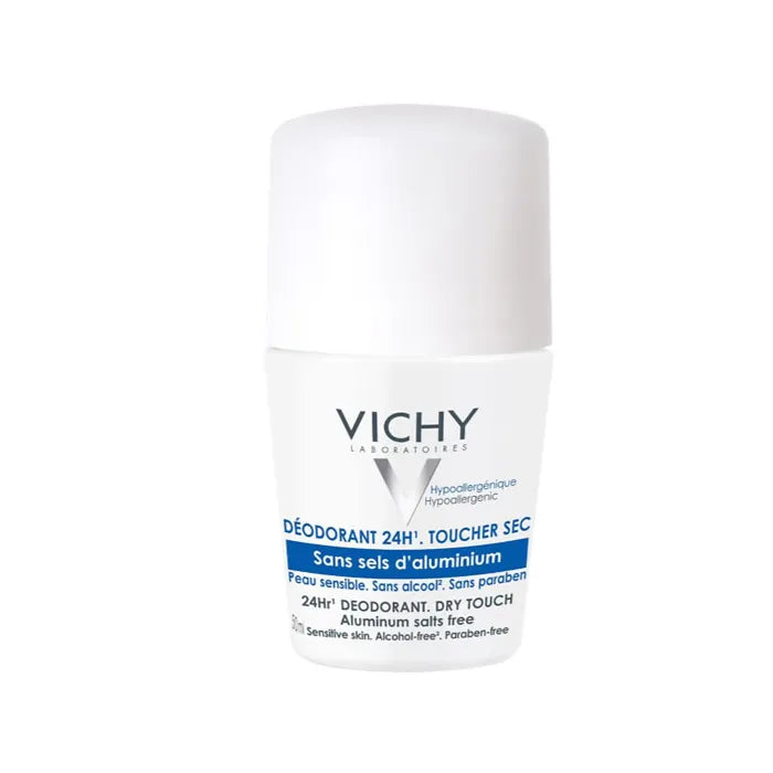 Vichy 24u Deodorant Roller Zonder Aluminiumzouten 50ml