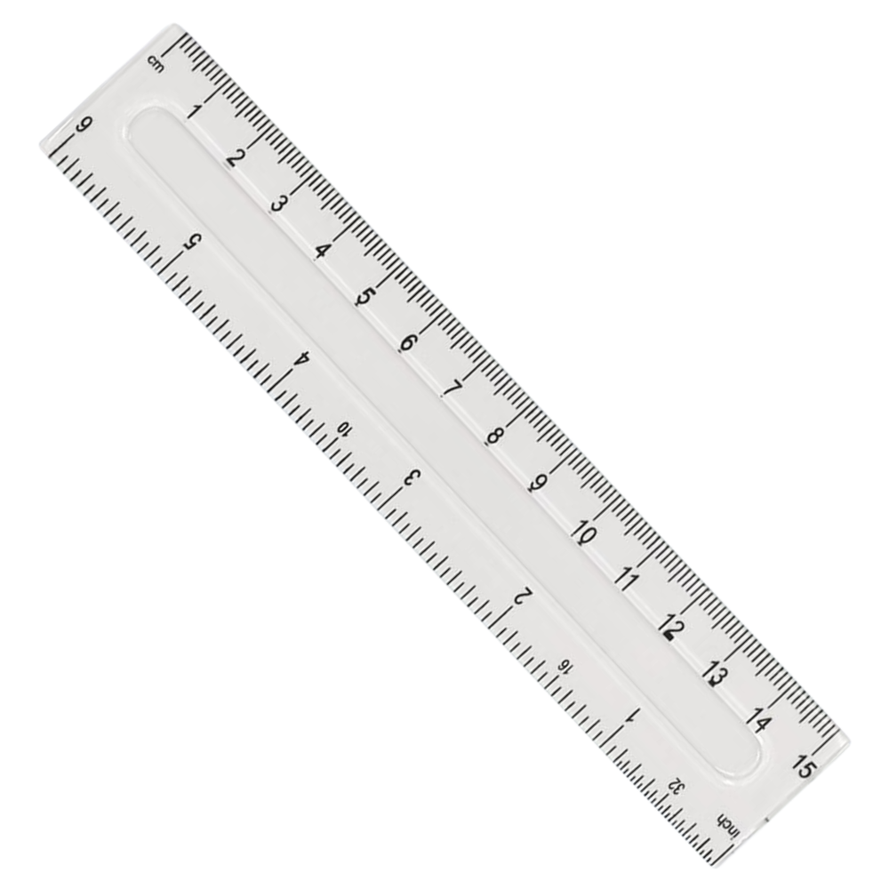 GRAND kunststof liniaal 15 cm