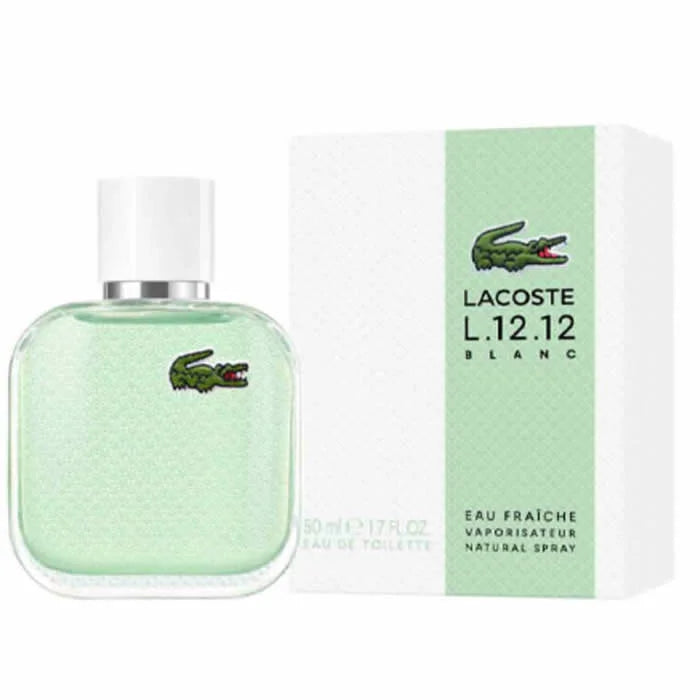 Lacoste L.12.12 Blanc Eau Fraîche Eau de Toilette Spray 50ml