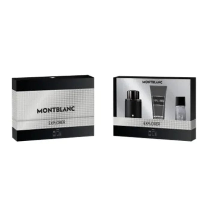 Montblanc Explorer Eau De Parfum Spray 100ml Set 3 artikelen