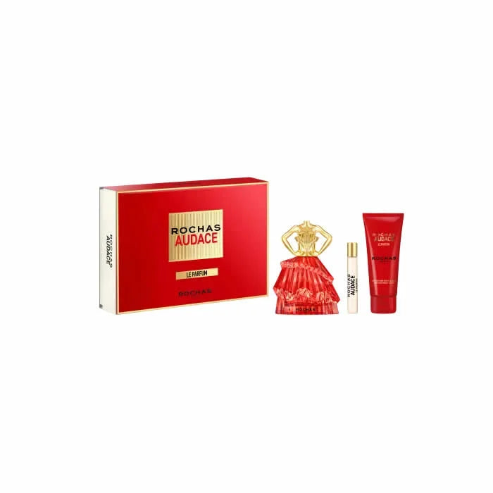 Rochas Audace Le Parfum Spray 90ml Set 3 stuks