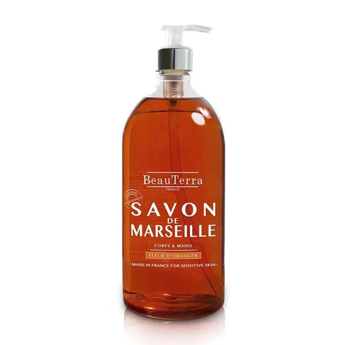 Beauterra Marseille Zeep Oranjebloesem 1000ml