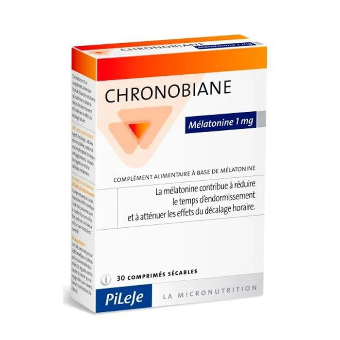 Pileje Chronobiane Melatonine 1 mg 30 tabletten