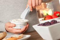 Quirky Scoop - Maatlepel en smeermes (wit) (2)
