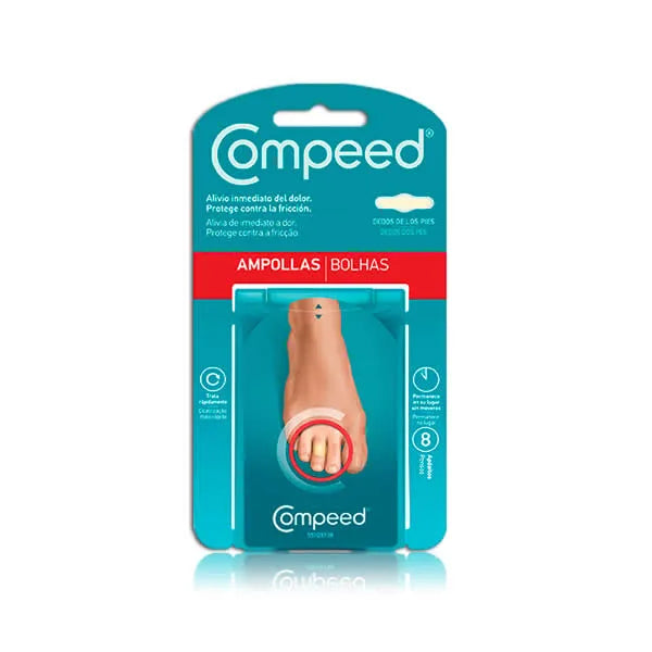 Compeed Blaarpleisters Voor De Tenen 8 stuks