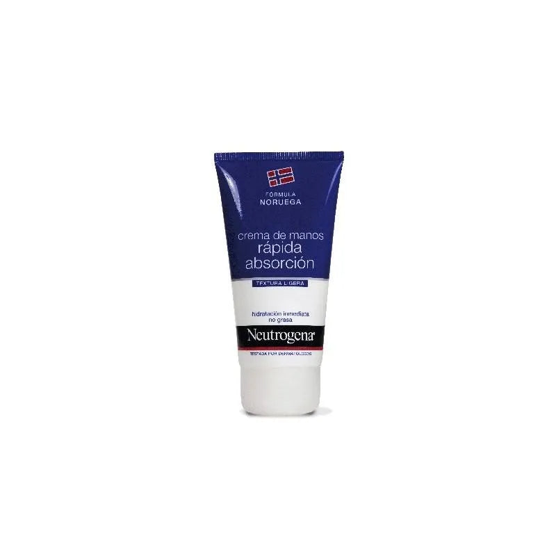 Neutrogena-crème geeft een lichte textuur