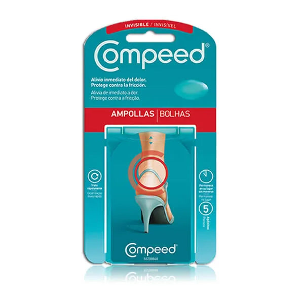 Compeed Blarenpleisters Invisible 5 stuks
