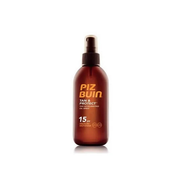 Piz Buin Tan And Protect Tan Accelerating Oil Spray SPF15 150ml