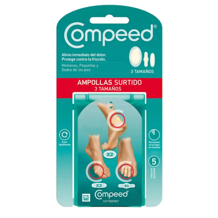 Compeed Gemengde Blarenpleisters 5 Stuks