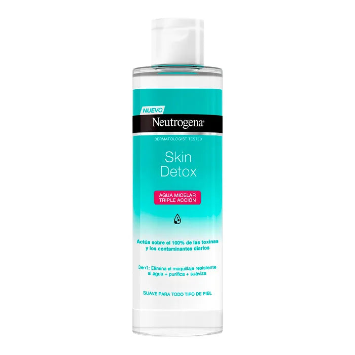Neutrogena Detox Micellair Water met Drievoudige Werking 400ml