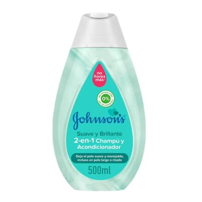 Johnson's Zachte En Glanzende 2-in-1 Shampoo En Conditioner 500ml
