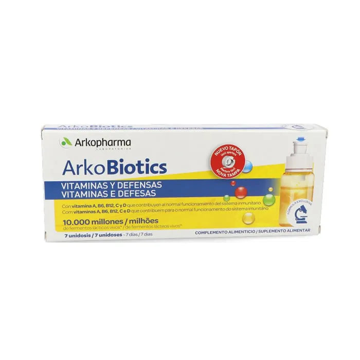 Arkobiotics Vitaminen en Weerstand Volwassenen 7 doses