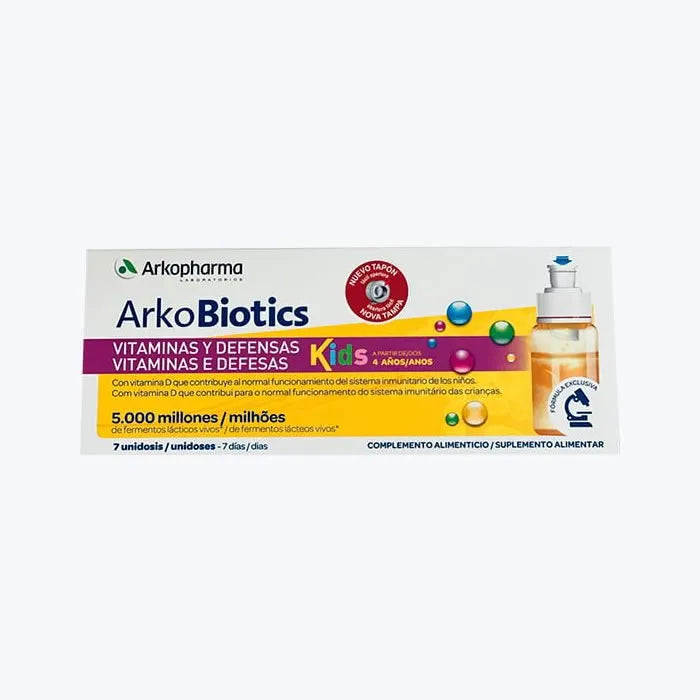 Arkobiotics Vitaminen en Weerstand Kinderen 7 doses