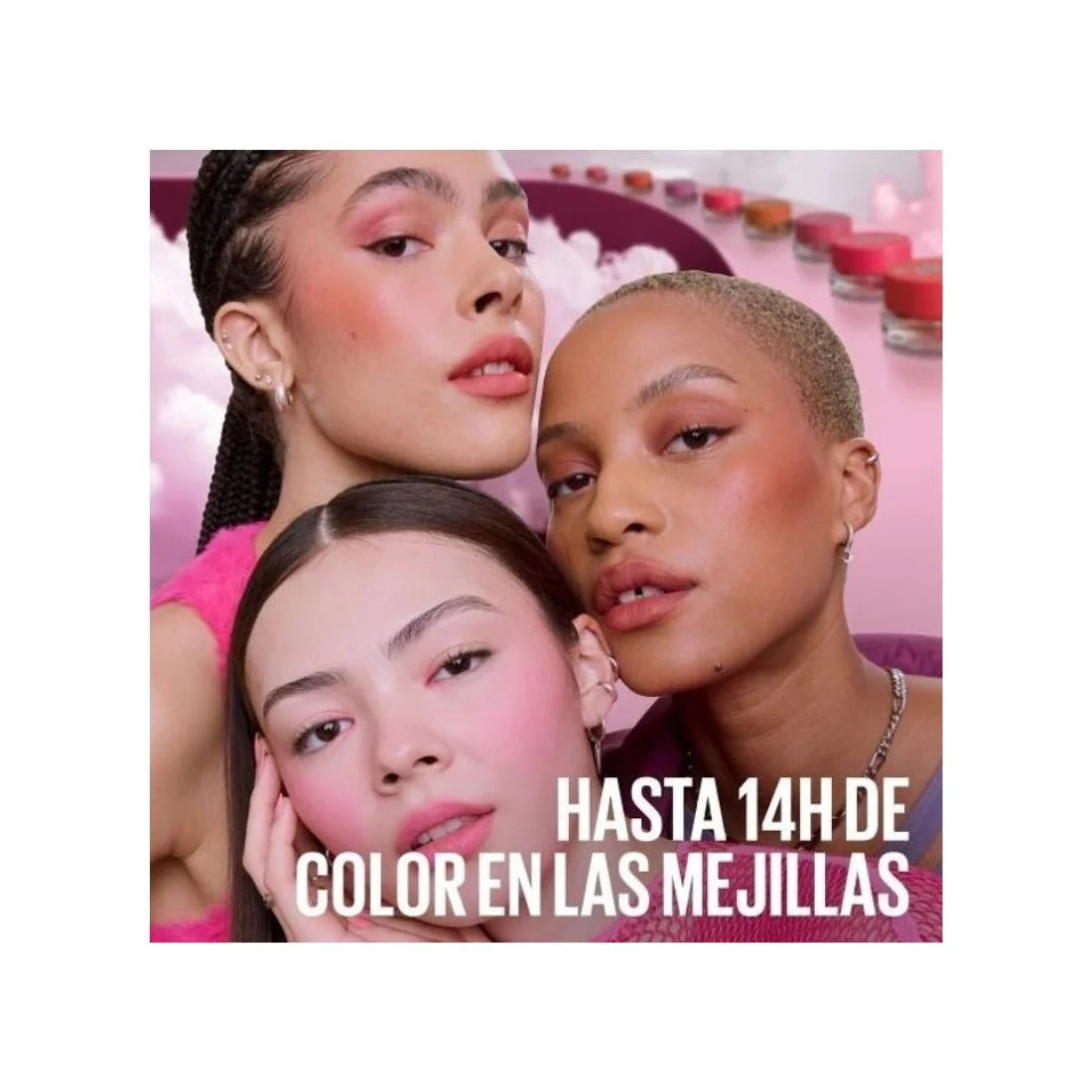 Maybelline Cloudtopia Blush voor wangen en lippen 02 5g