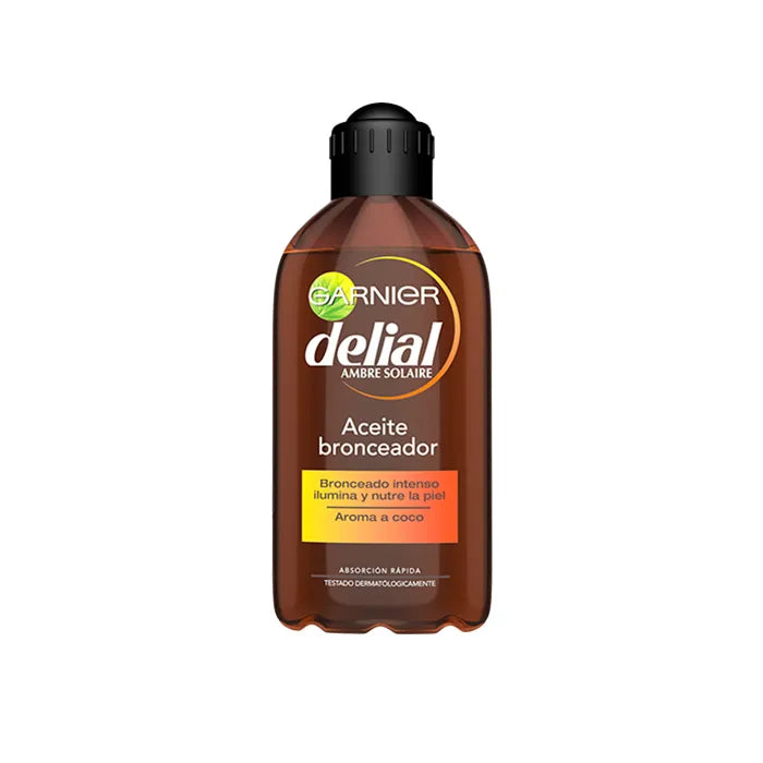 Delial Zonneolie Deep Brown Bruiningsolie 200ml