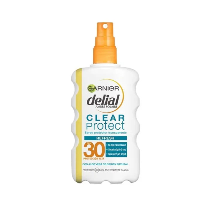 Delial Clear Protect Transparante Beschermingsspray SPF30 200ml