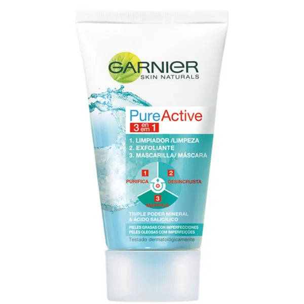 Garnier Active 3-in-1 Reinigingsgel 150ml