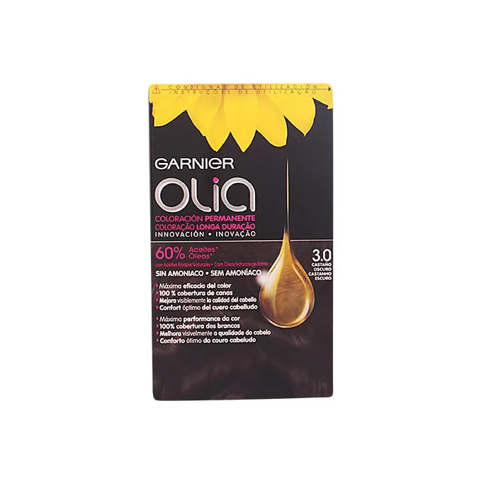 Garnier Olia Permanente Kleuring 3,0 Donkerbruin