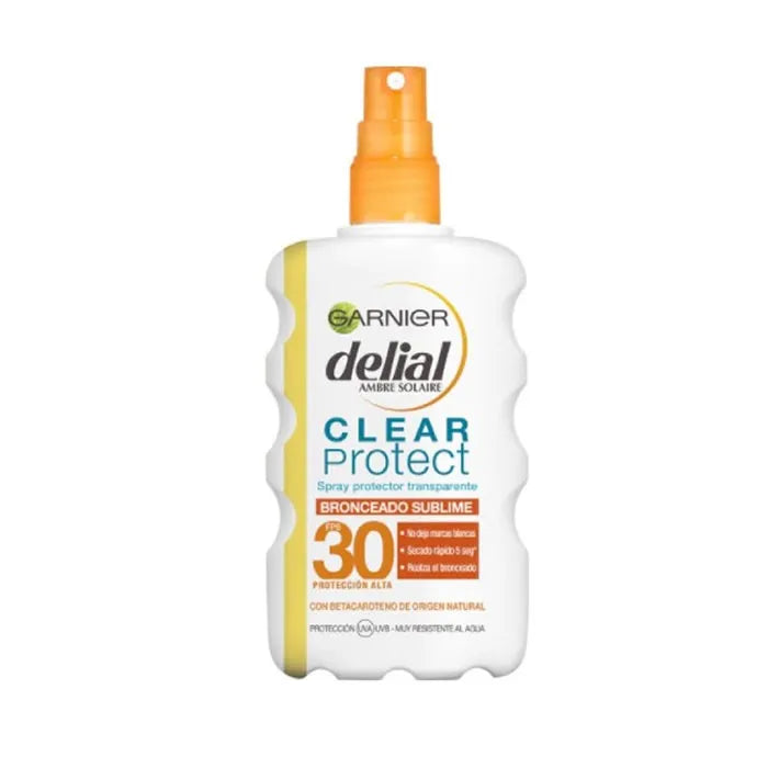Delial Clear Protect Transparante Beschermende Spray SPF30 200ml