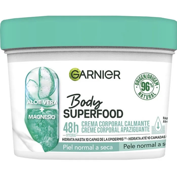 Garnier Body Superfood Aloë Vera Kalmerende Bodycrème 380ml