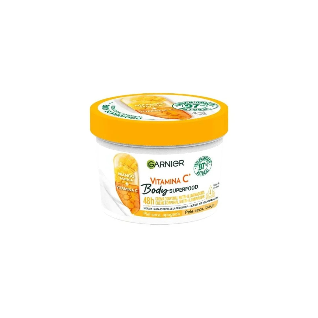 Garnier Body Superfood Voedende & Verhelderende Lichaamscrème 380ml