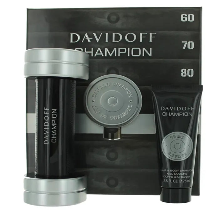 Davidoff Champion Eau de Toilette Spray 90ml Set 2 stuks