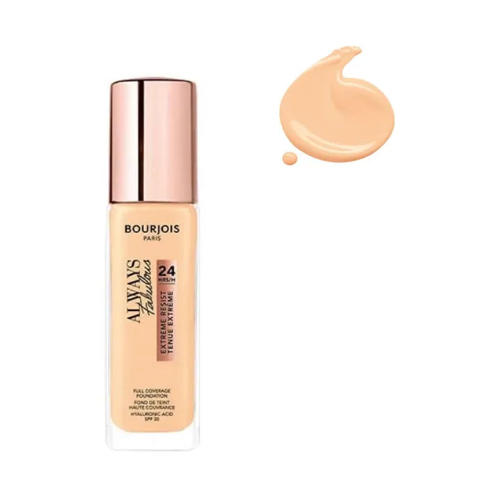 Bourjois Always Fabulous Foundation 24U Spf20 120 Clear Ivory 30ml