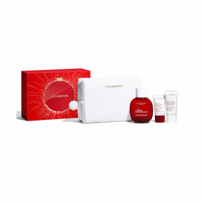Clarins Verkwikkende Aromageur Eau Dynamisante 100ml Set 4 artikelen
