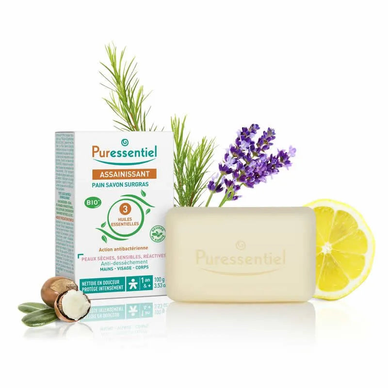 Puressentiel Pijn Zeep Surgras Bio 100g