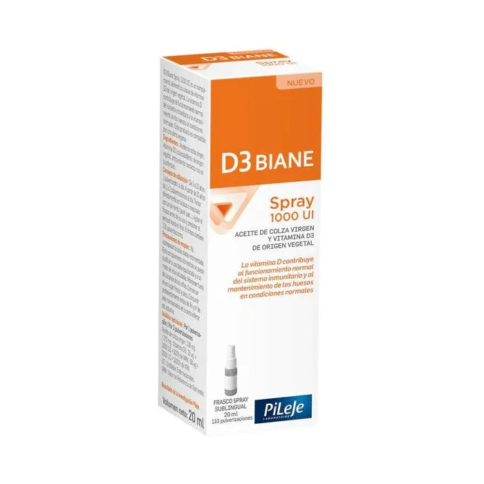 Pileje D3 Biane Spray 1000IE 20ml