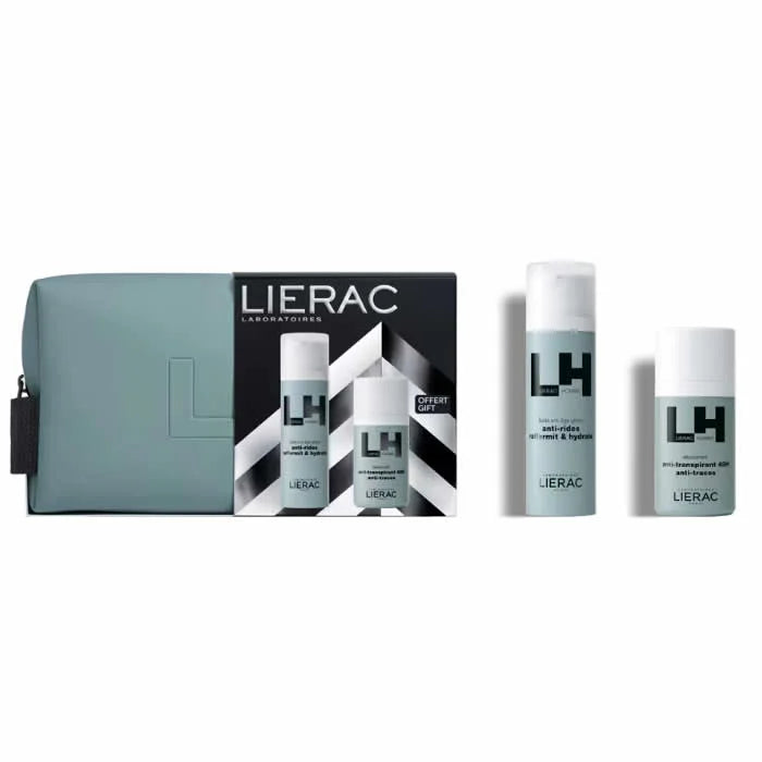 Lierac Homme Fluide Anti-Age Global 50ml Set 3 artikelen