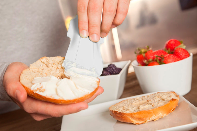 Quirky Scoop - Maatlepel en smeermes (wit) (4)