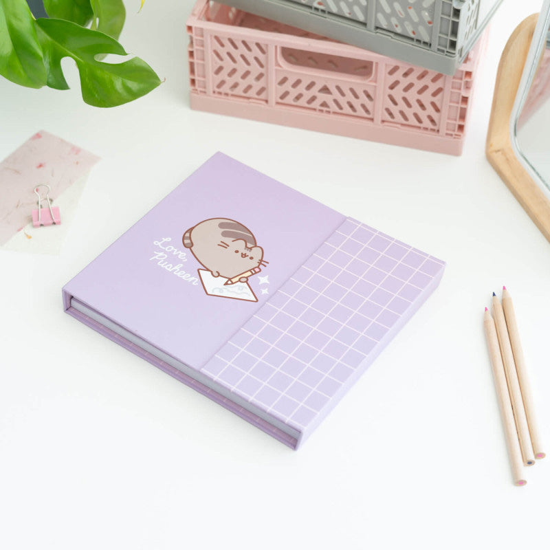 Pusheen - Wekelijkse agenda met plakbriefjes uit de Moments-collectie (19,3 x 16,5 cm) (2)