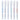 Topwrite - Set balpen met dubbele lijn 6 stuks