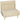 Slaapfauteuil 3-in-1, uitklapbare fauteuil van corduroy met slaapfunctie, verstelbare rugleuning, kussen, beige