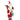 120 cm zingende & dansende kerstman, staande geanimeerde kerstfiguur met kous, zak, geactiveerd door