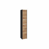 Badezimmer-Hochschrank Sara S33 ANTHRAZIT EICHE ARTISAN