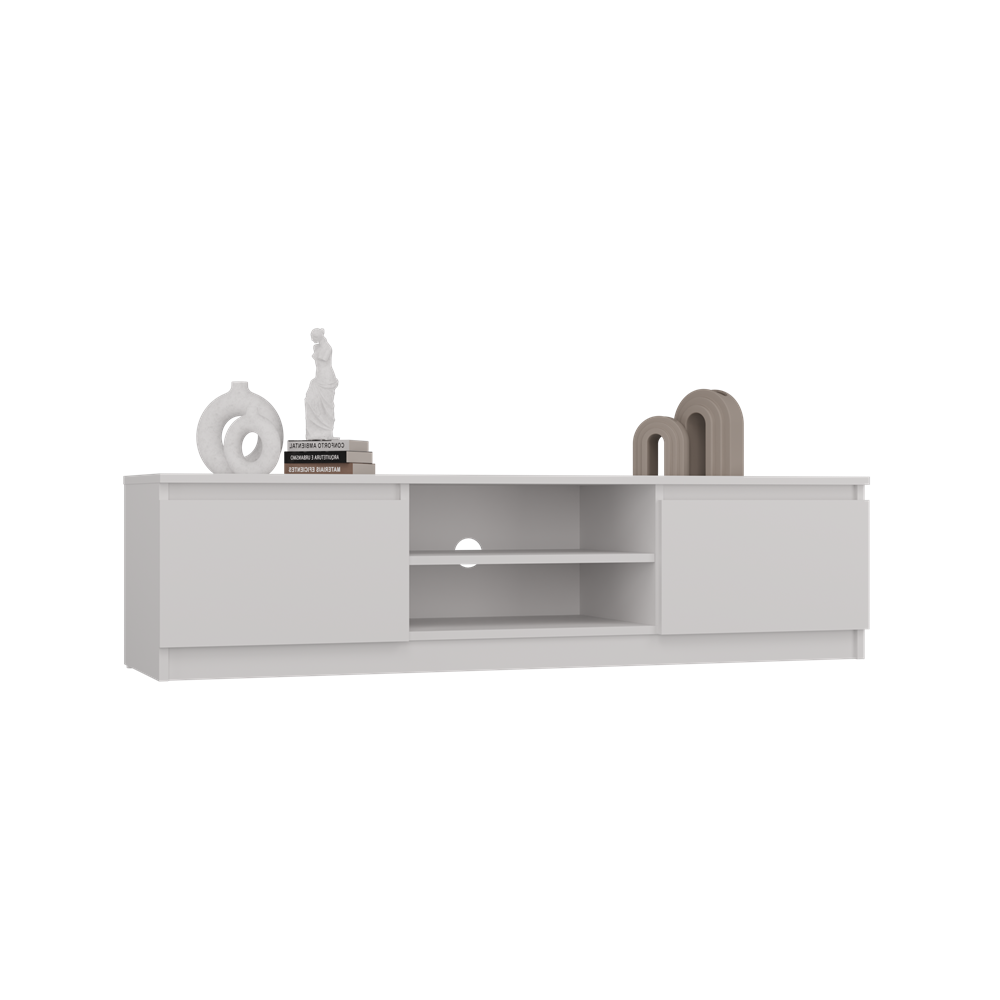 TV-Schrank Malwa 140 WEISS – Produktabbildung 2